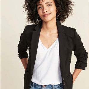 Black blazer (6P) vintage Leslie Fay haberdashery